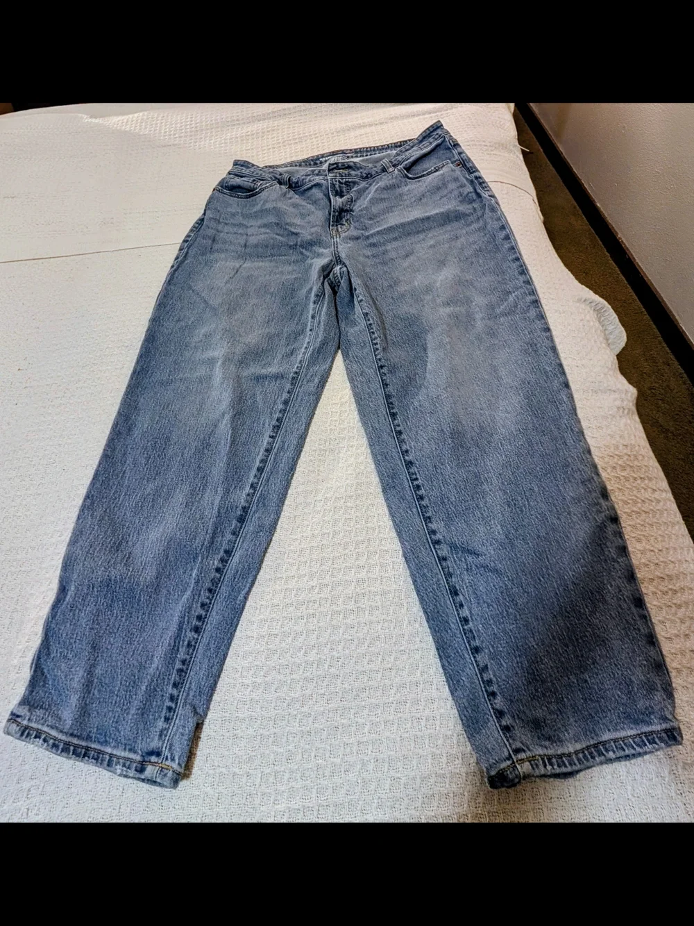 Old Navy High Rise Curvy OG Straight Light Blue Women’s Jeans Size 20